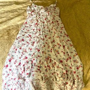 Floral spaghetti strap dress